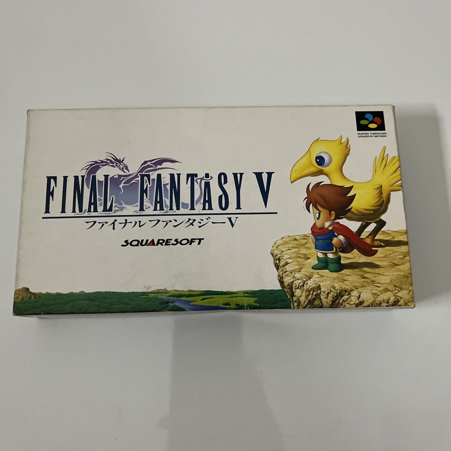 Final Fantasy V - Nintendo Super Famicom SNES NTSC-J JAPAN 1992 RPG Complete
