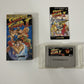 Street Fighter II 2 - Nintendo Super Famicom SNES NTSC-J JAPAN 1992 Complete