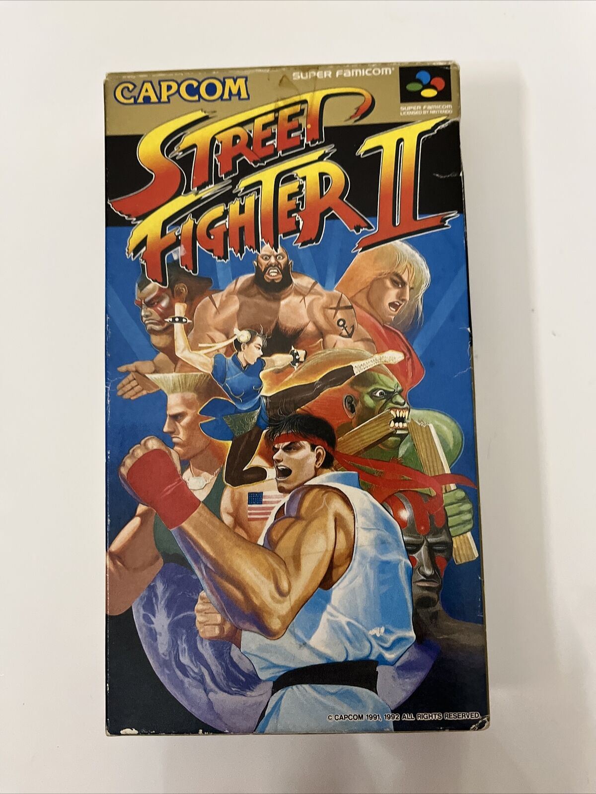 Street Fighter II 2 - Nintendo Super Famicom SNES NTSC-J JAPAN 1992 Complete