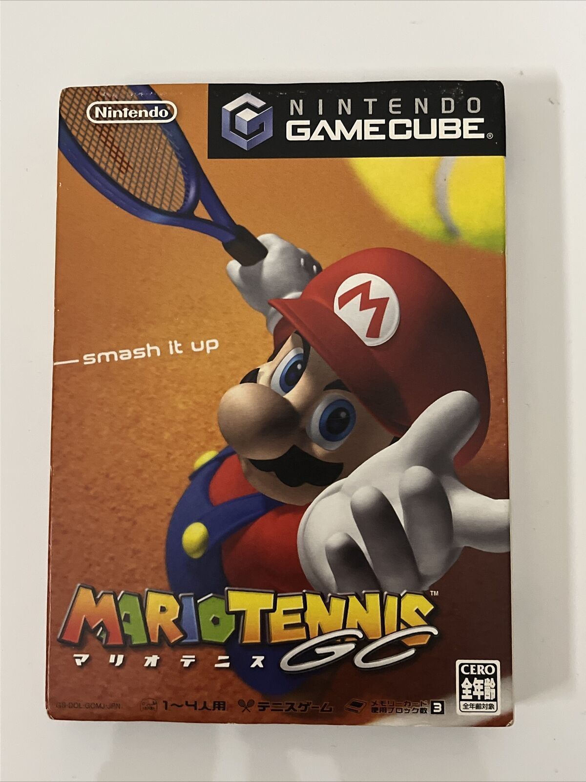 Mario Tennis GC - Nintendo GameCube NGC NTSC-J Japan 2004 Game Complete