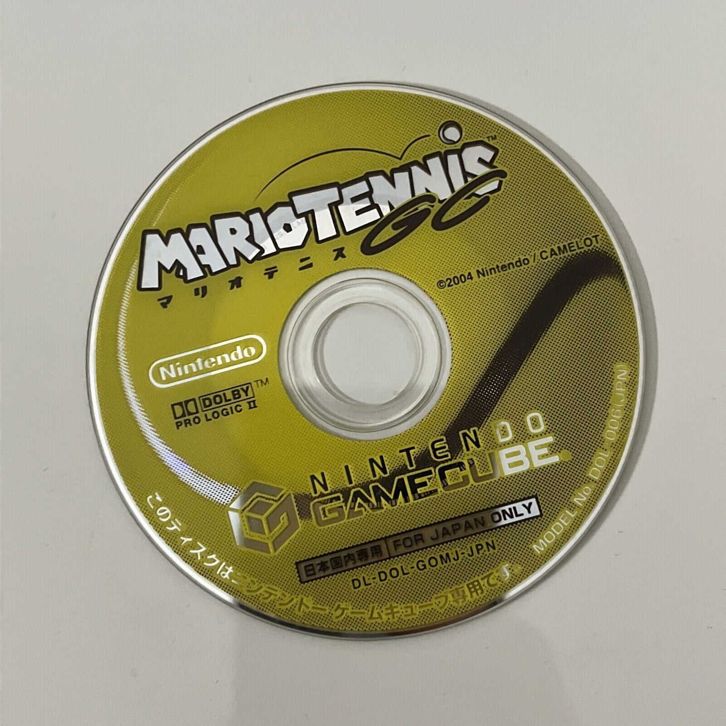 Mario Tennis GC - Nintendo GameCube NGC NTSC-J Japan 2004 Game Complete