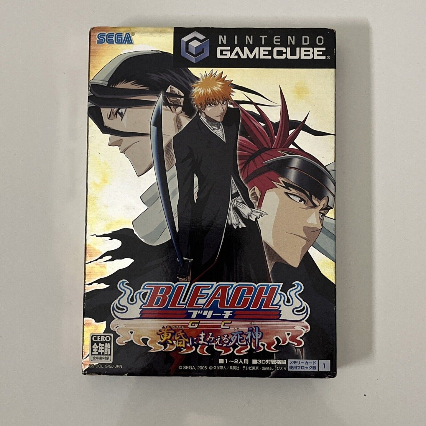 Bleach - Nintendo GameCube GC NTSC-J JAPAN Fighting 2005 SEGA Game