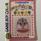 Kawaii Hamster - Nintendo Gameboy GBC JAPAN 2000 Pet Simulation Game Complete