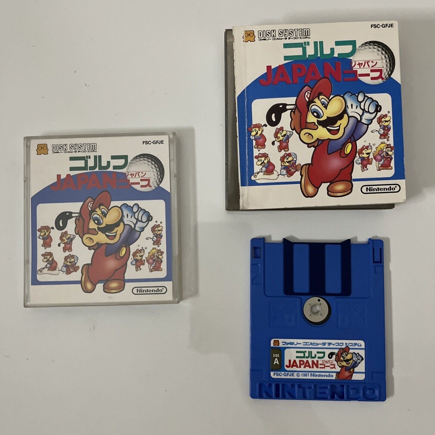 Family Computer Golf: Japan Course - Nintendo Famicom Disk NTSC-J JAPAN Complete