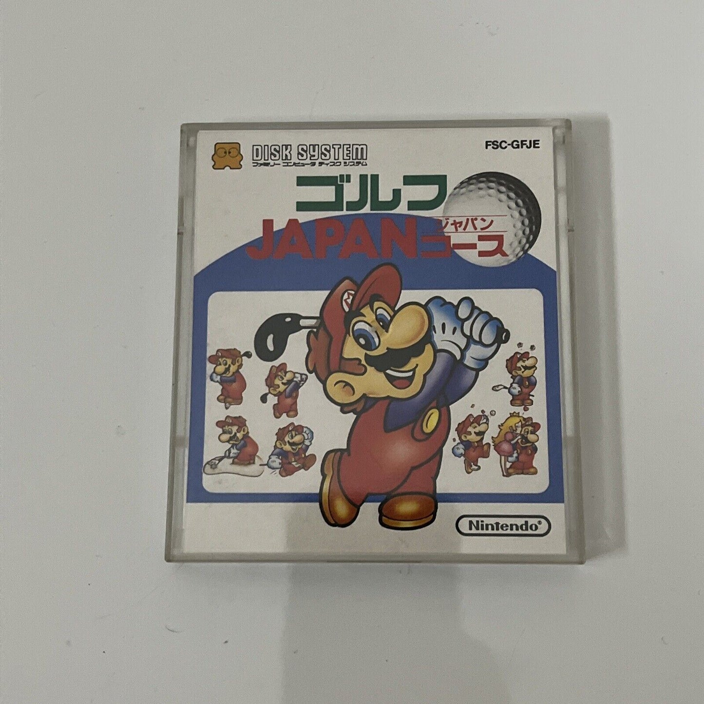 Family Computer Golf: Japan Course - Nintendo Famicom Disk NTSC-J JAPAN Complete
