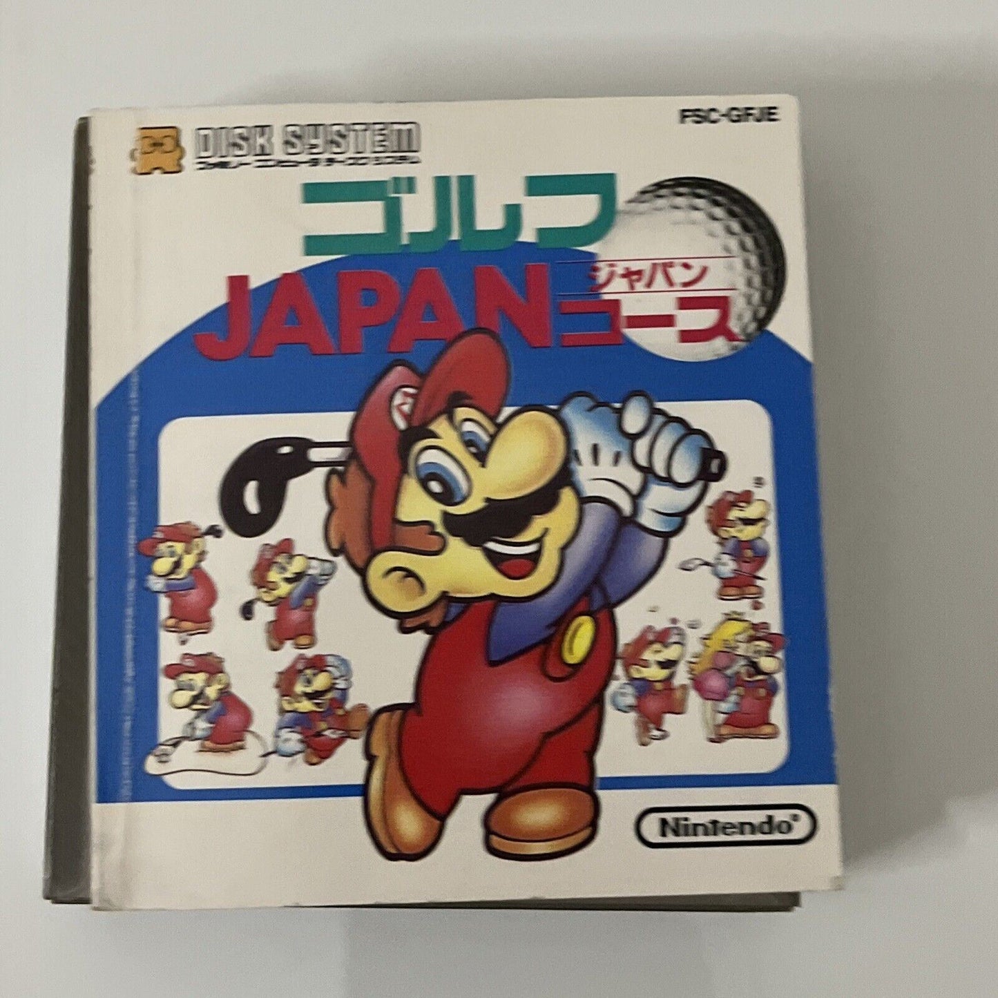 Family Computer Golf: Japan Course - Nintendo Famicom Disk NTSC-J JAPAN Complete