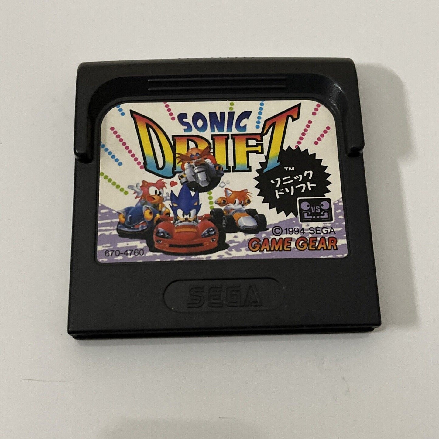 Sonic Drift - SEGA Game Gear GG JAPAN 1994 Kart Racing Game