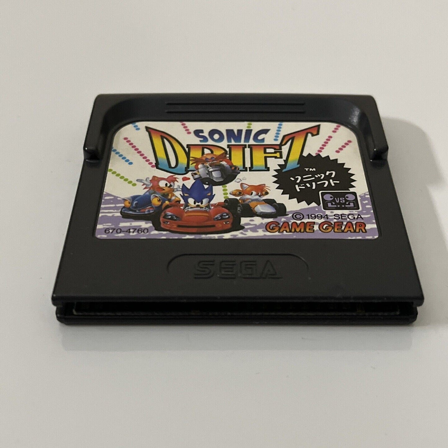 Sonic Drift - SEGA Game Gear GG JAPAN 1994 Kart Racing Game