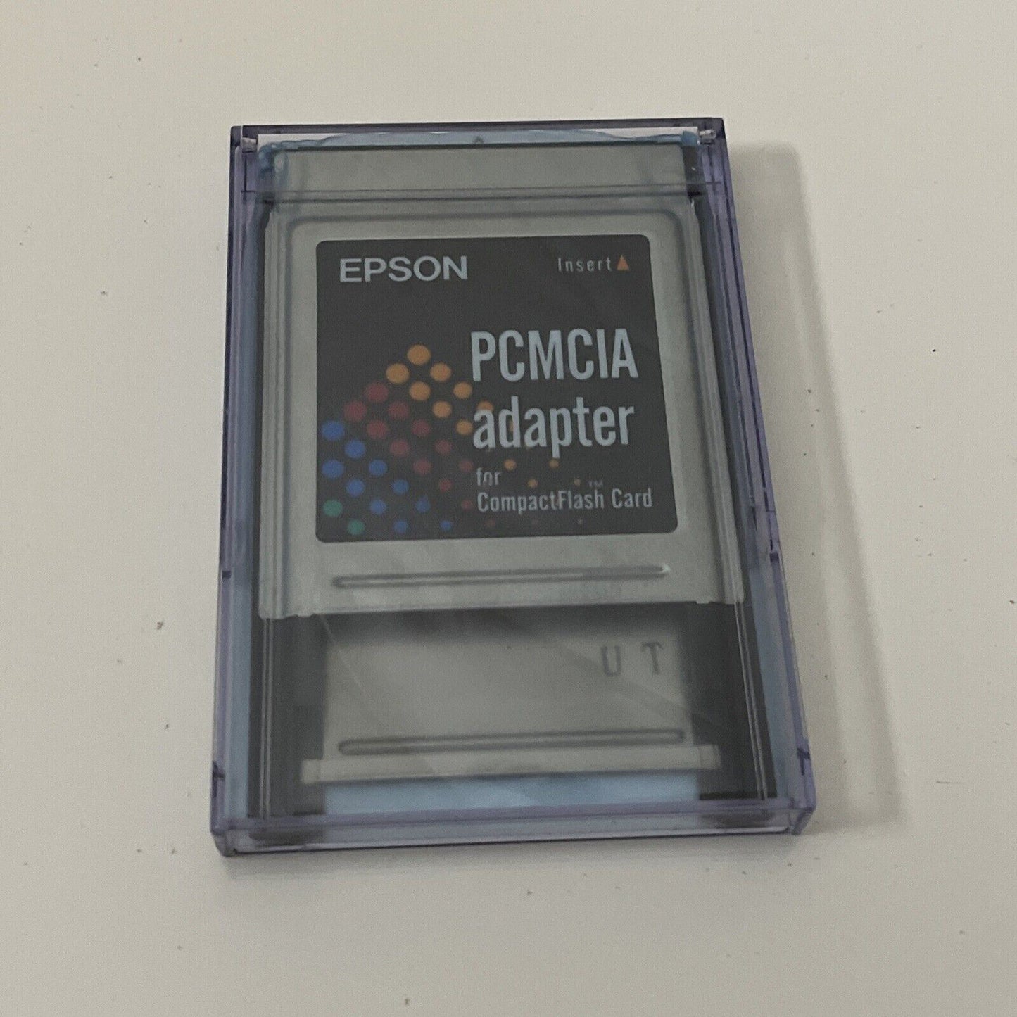 Epson PCMCIA Adapter Compact Flash CF Reader & Writer ECFA-ADP