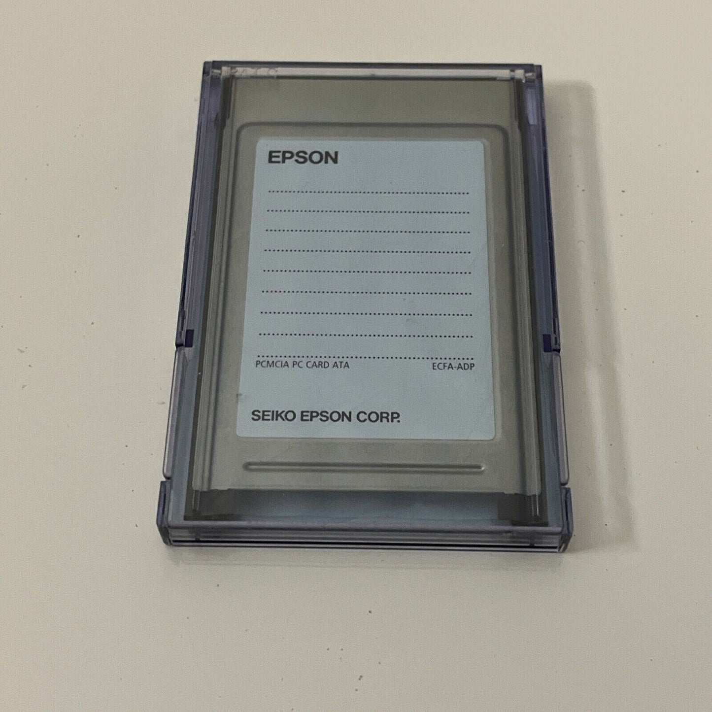 Epson PCMCIA Adapter Compact Flash CF Reader & Writer ECFA-ADP