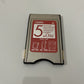 IO Data 5 in 1 PCMCIA Adapter for SD MMC Memory Stick SmartMedia PC5in1-ADP