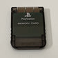 Genuine Sony Playstation PS1 1MB Memory Card SCPH-1020 Charcoal  Transparent