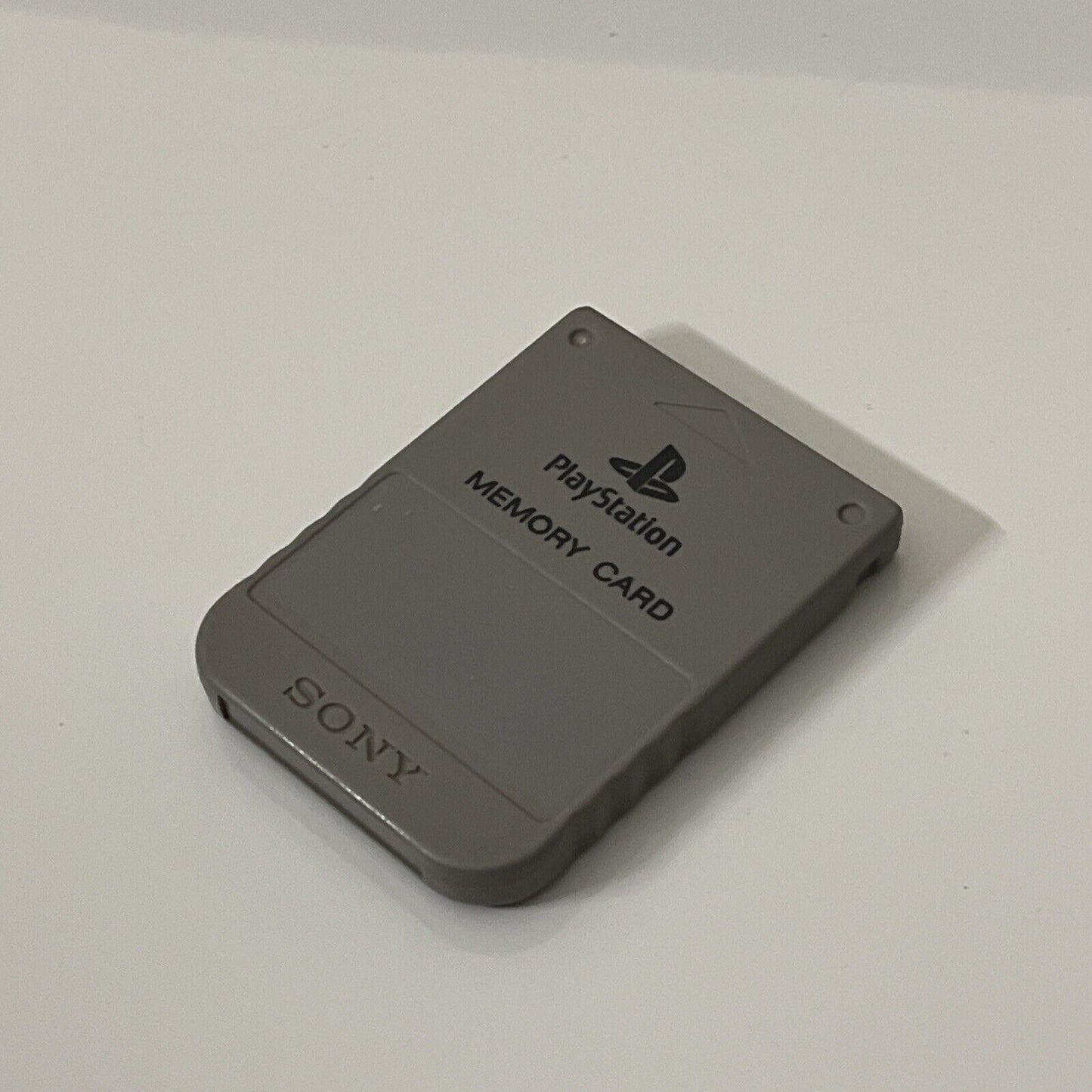 Official Genuine Sony Playstation PS1 Memory Card 1MB SCPH-1020 Grey