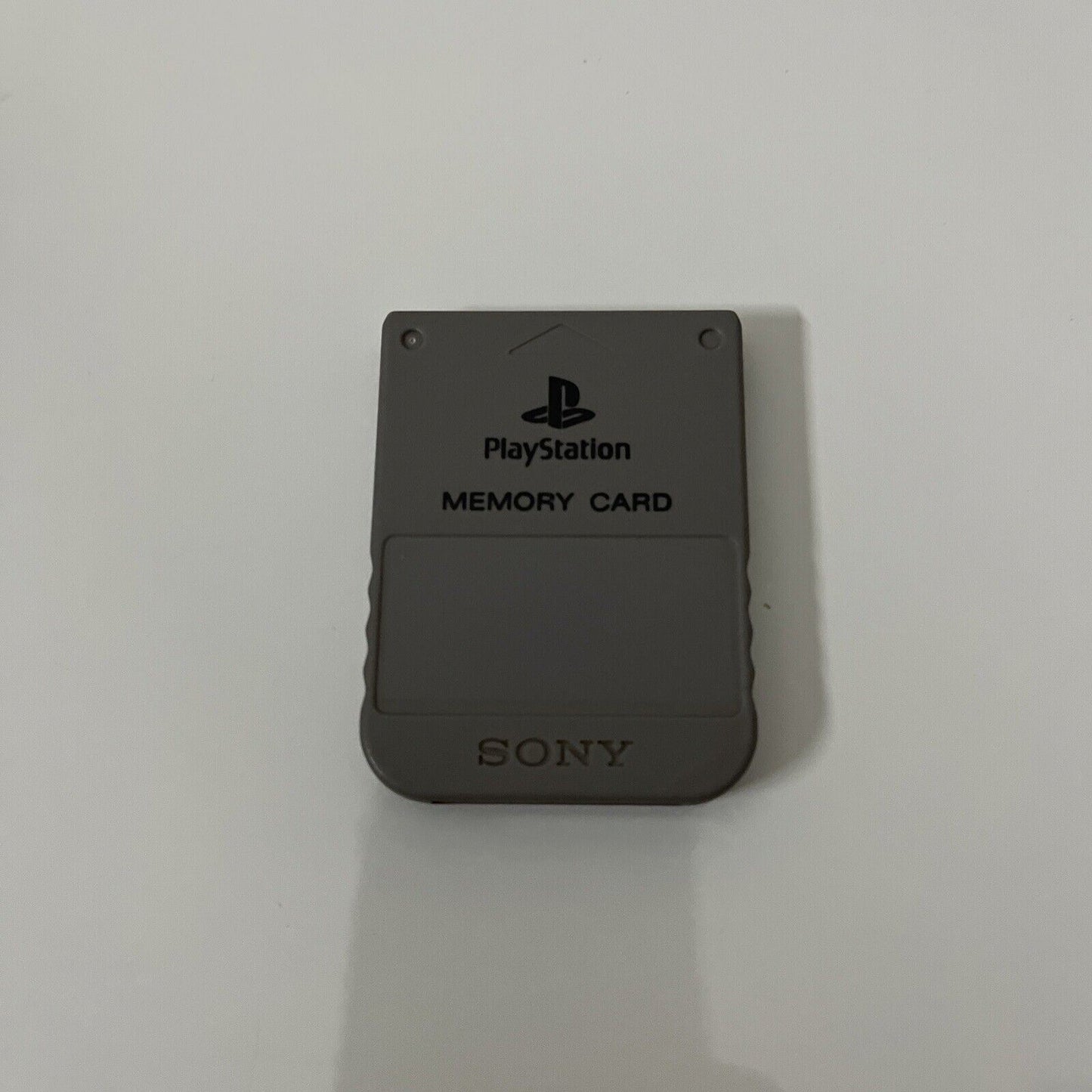 Official Genuine Sony Playstation PS1 Memory Card 1MB SCPH-1020 Grey