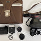 Cosina CT1 Super 35mm Film Camera with Pentax 50mm Lens, Flash & Bag Made Japan
