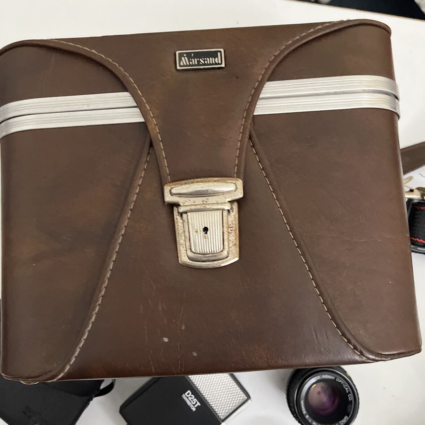 Cosina CT1 Super 35mm Film Camera with Pentax 50mm Lens, Flash & Bag Made Japan