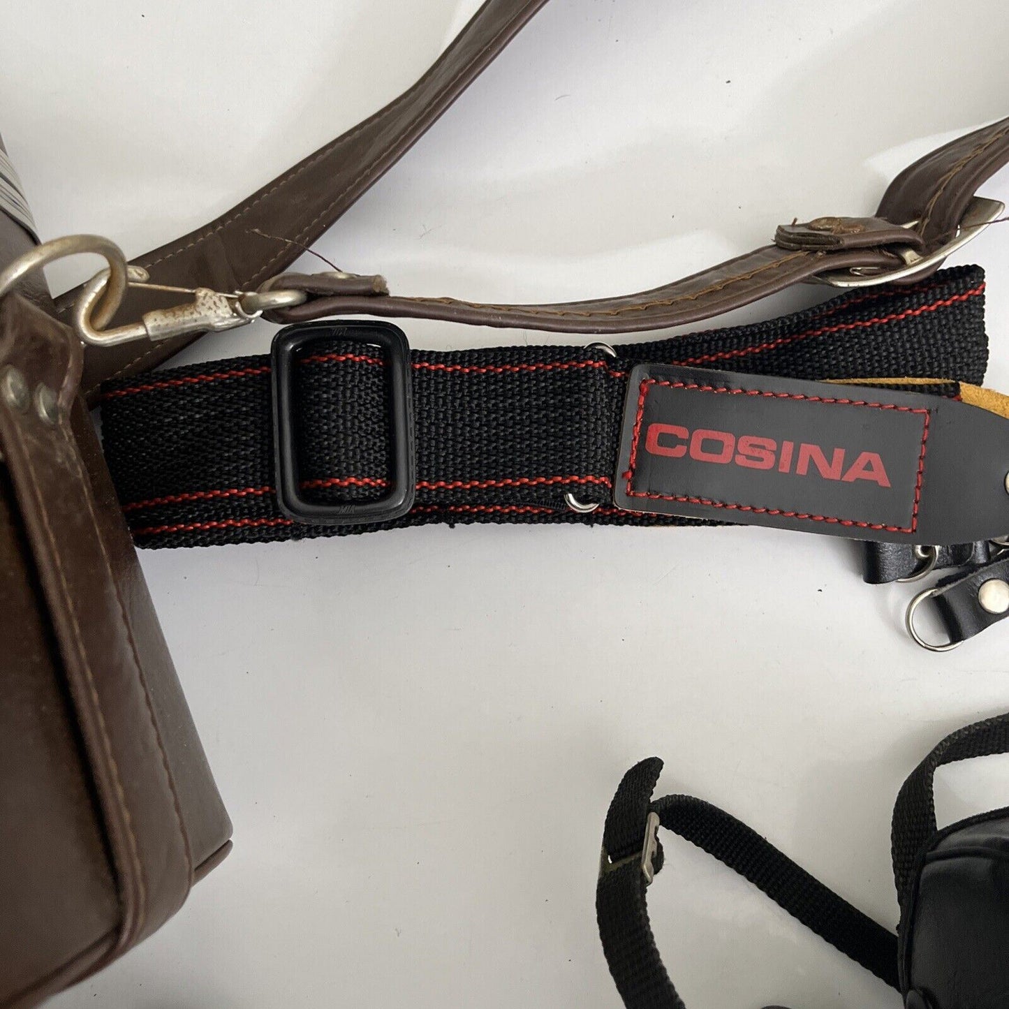 Cosina CT1 Super 35mm Film Camera with Pentax 50mm Lens, Flash & Bag Made Japan