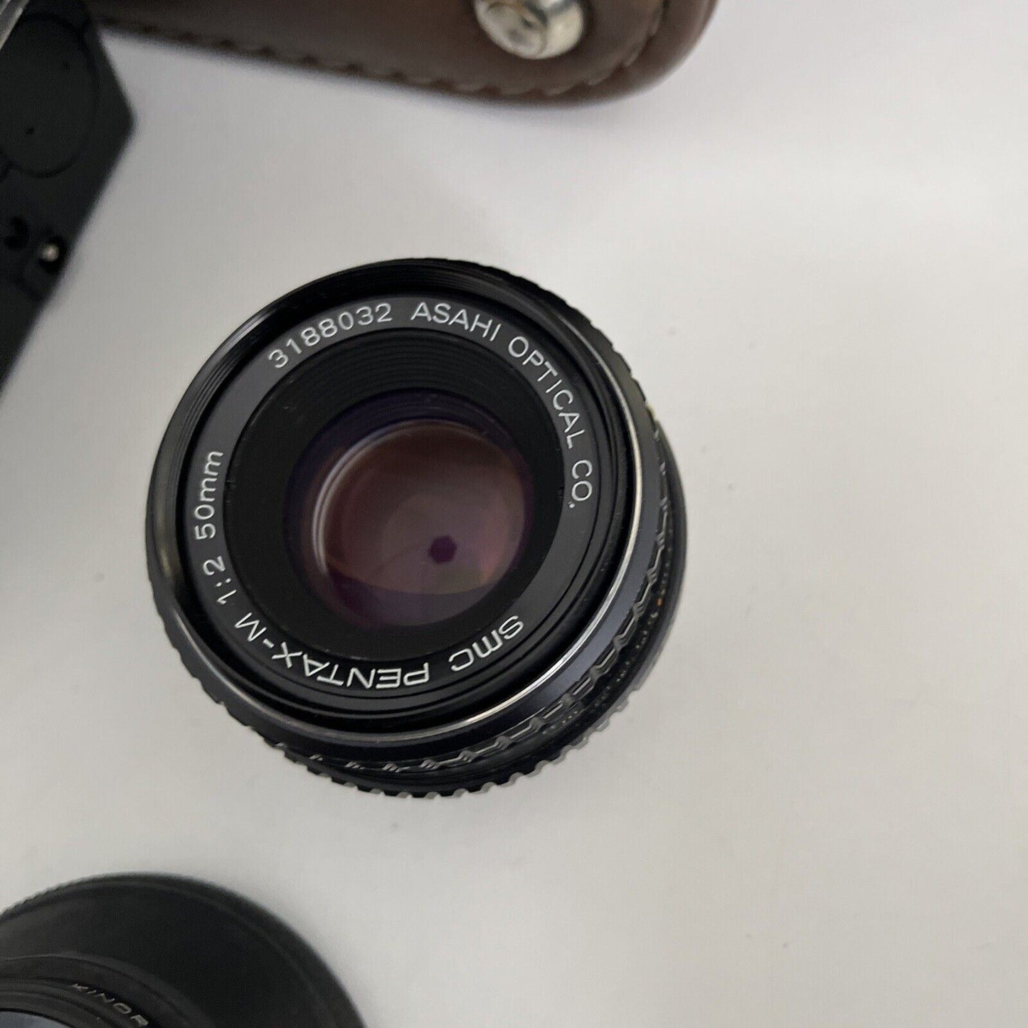 Cosina CT1 Super 35mm Film Camera with Pentax 50mm Lens, Flash & Bag Made Japan