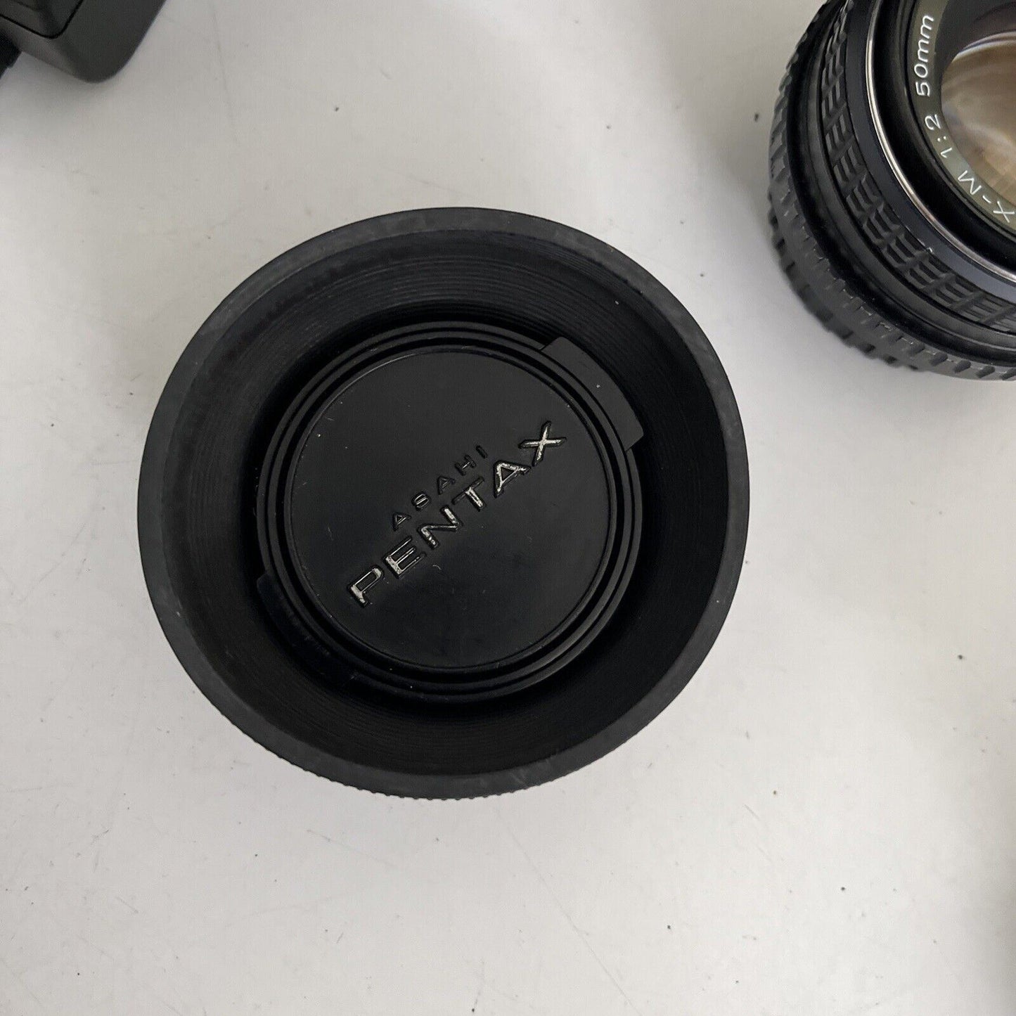 Cosina CT1 Super 35mm Film Camera with Pentax 50mm Lens, Flash & Bag Made Japan