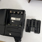 Vintage Camera Bag & Sunpak Flash Auto300 (not working)