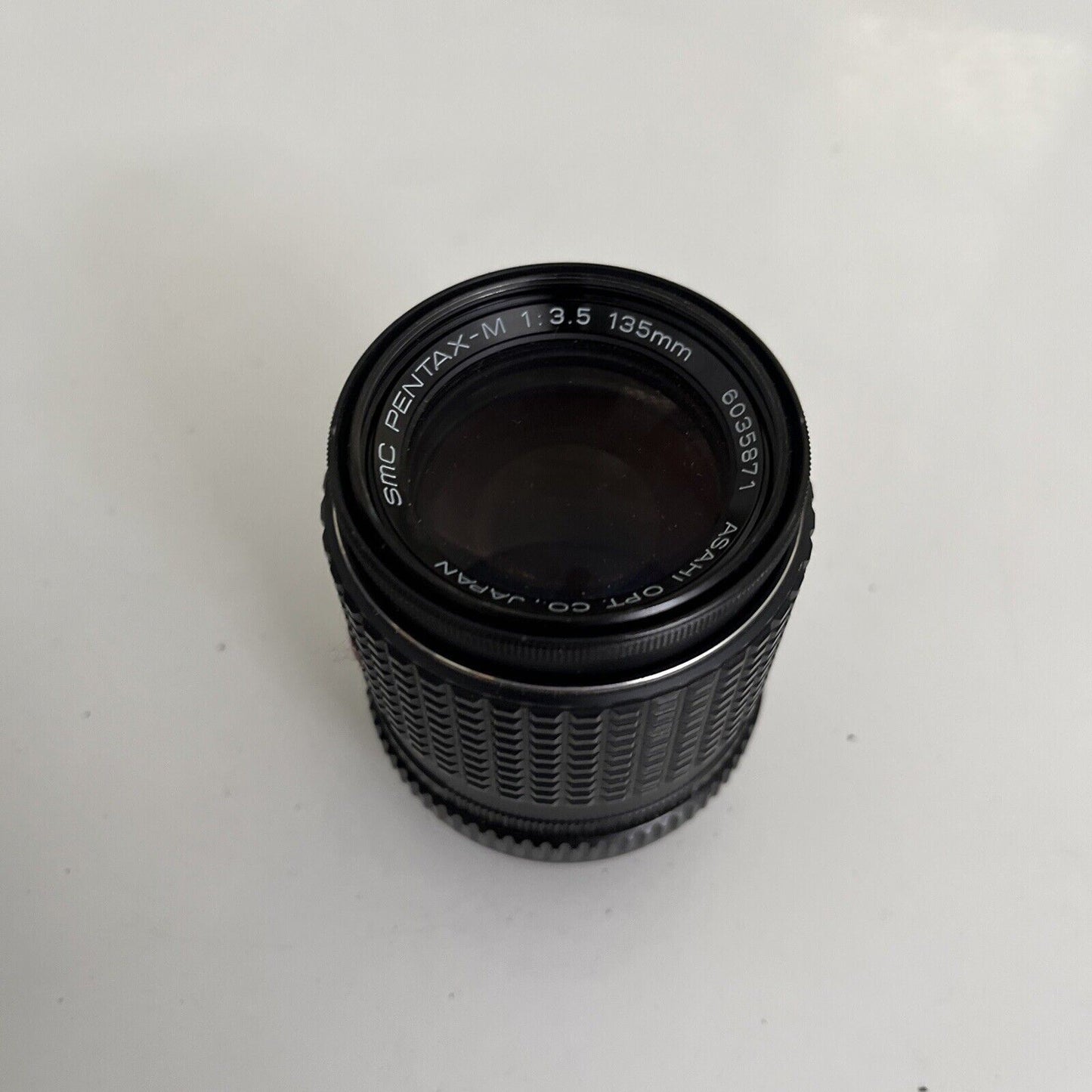 SMC Pentax-M 1:3.5 135mm Lens & Hoya 49mm Skylight(1B) Filter with Case JAPAN