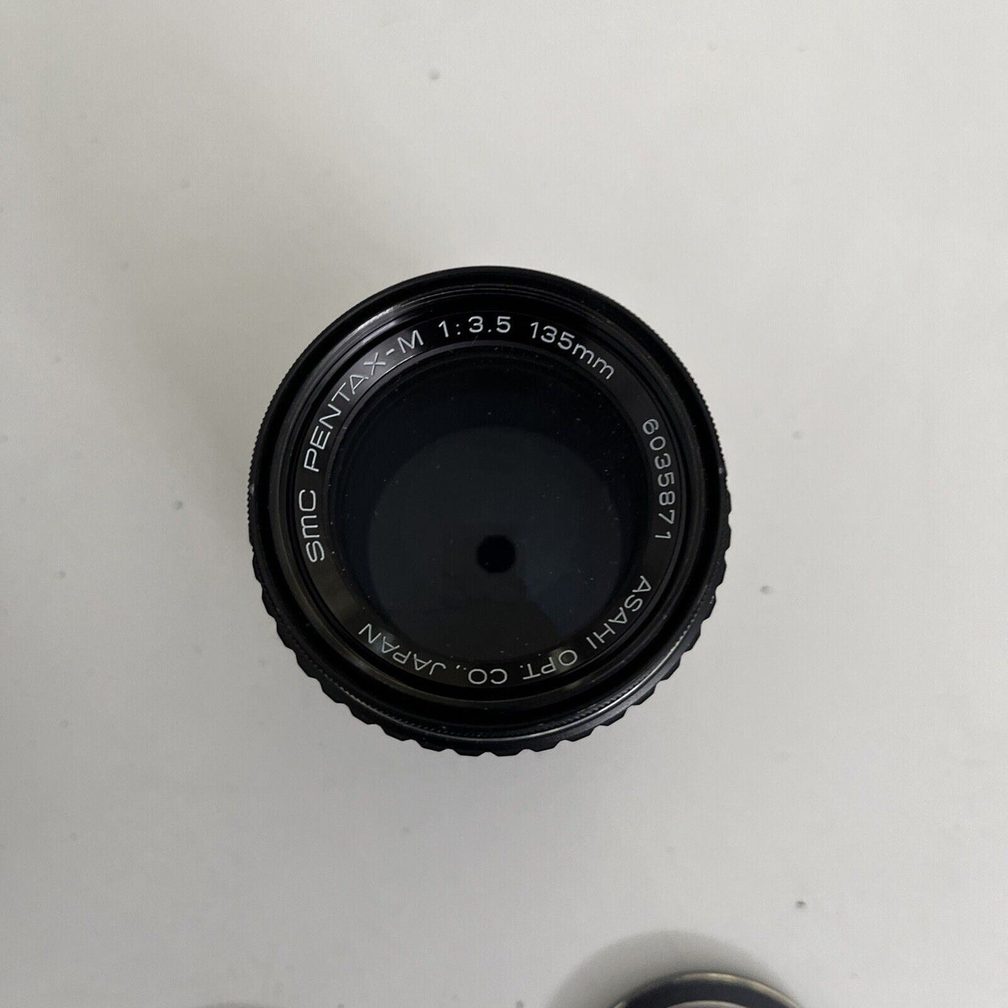 SMC Pentax-M 1:3.5 135mm Lens & Hoya 49mm Skylight(1B) Filter with Case JAPAN
