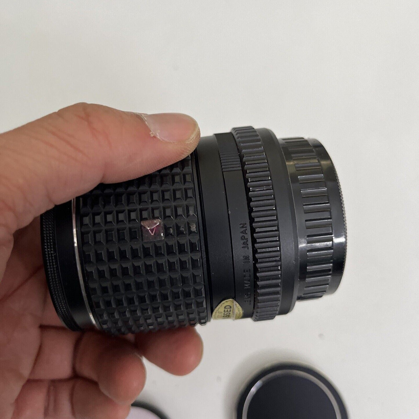 SMC Pentax-M 1:3.5 135mm Lens & Hoya 49mm Skylight(1B) Filter with Case JAPAN