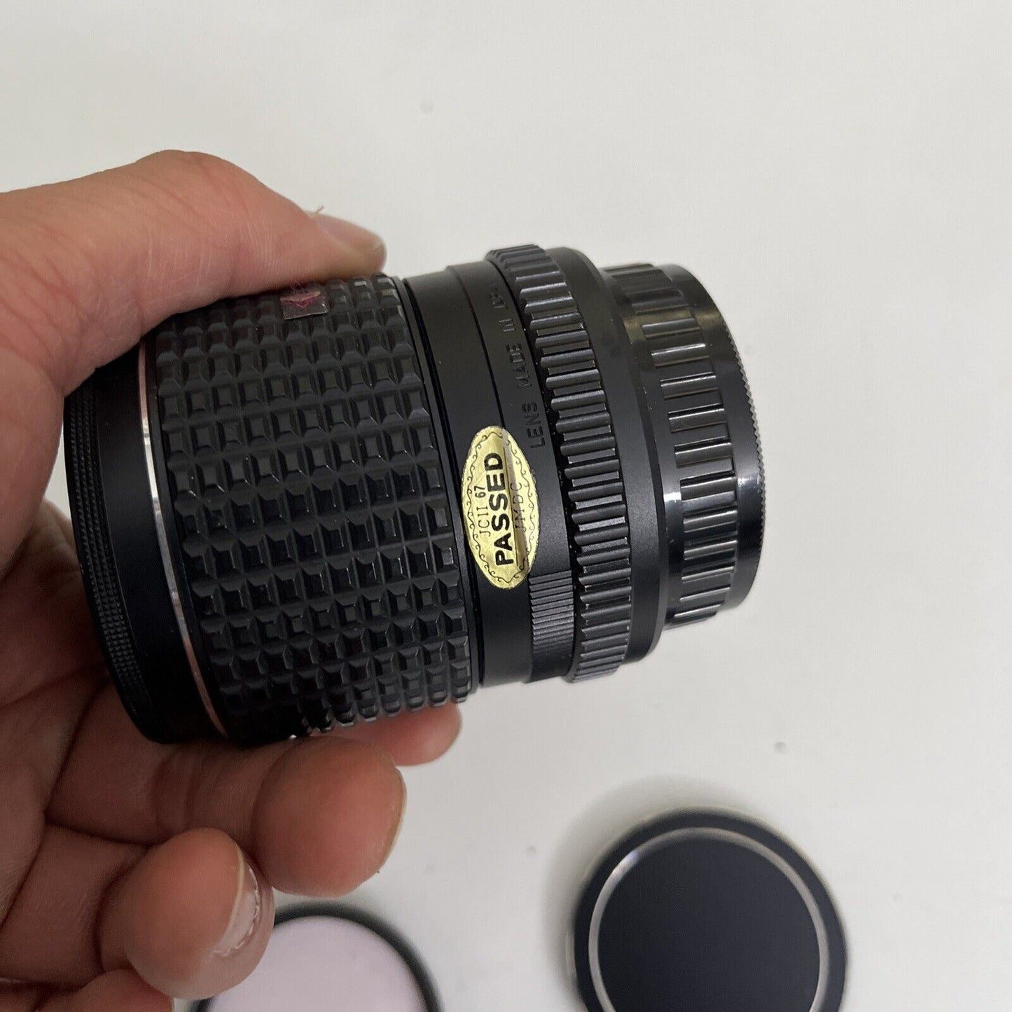 SMC Pentax-M 1:3.5 135mm Lens & Hoya 49mm Skylight(1B) Filter with Case JAPAN