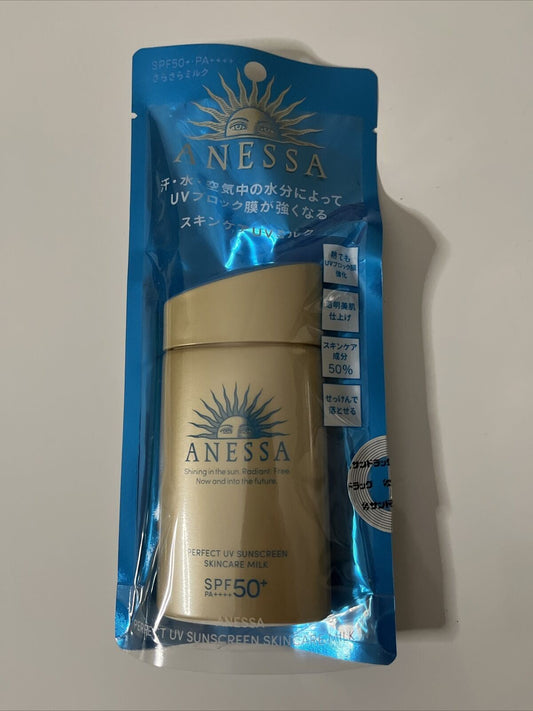 NEW ANESSA UV Sunscreen Milk For Sensitive SPF50+ 60ml Shiseido's Best Sunscreen