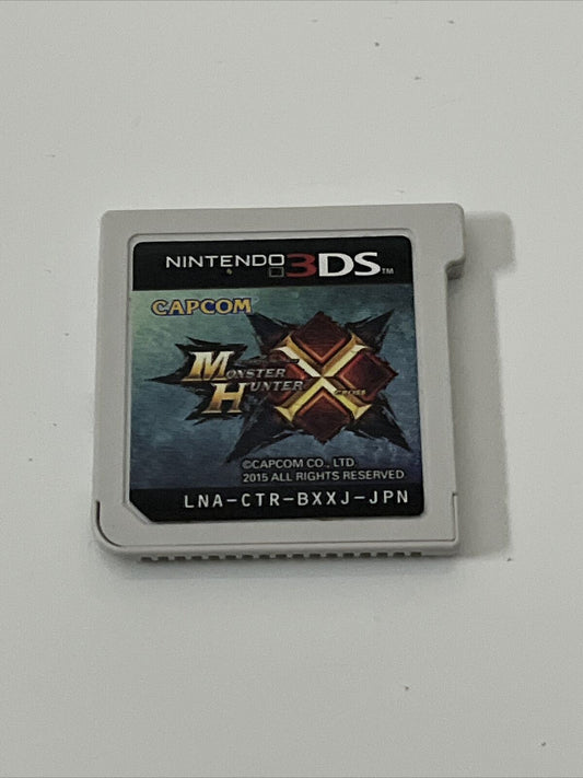 Monster Hunter X Cross - Nintendo 3DS JAPAN Game *Cartridge Only