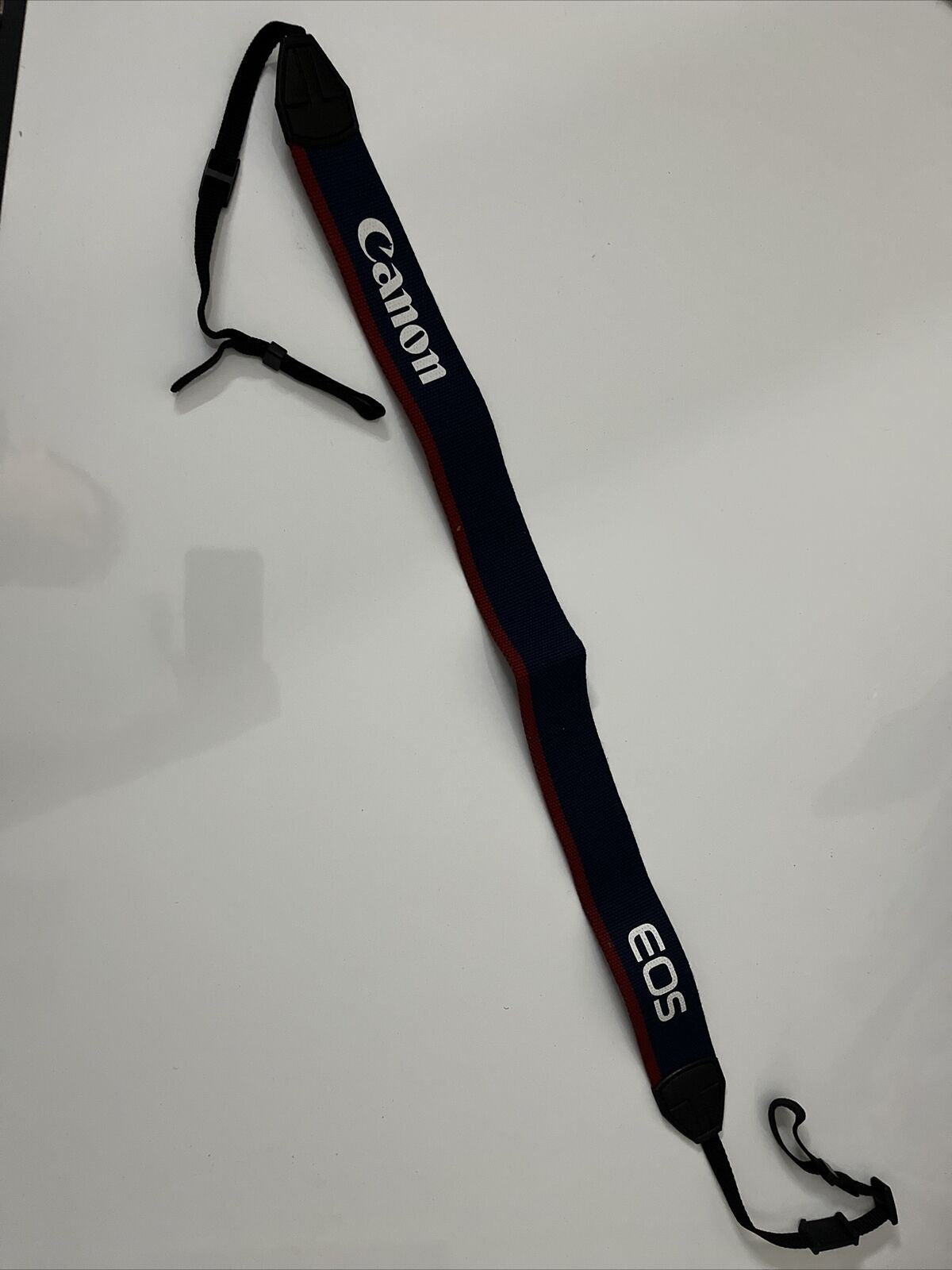 Genuine CANON Camera Strap Blue Black Red