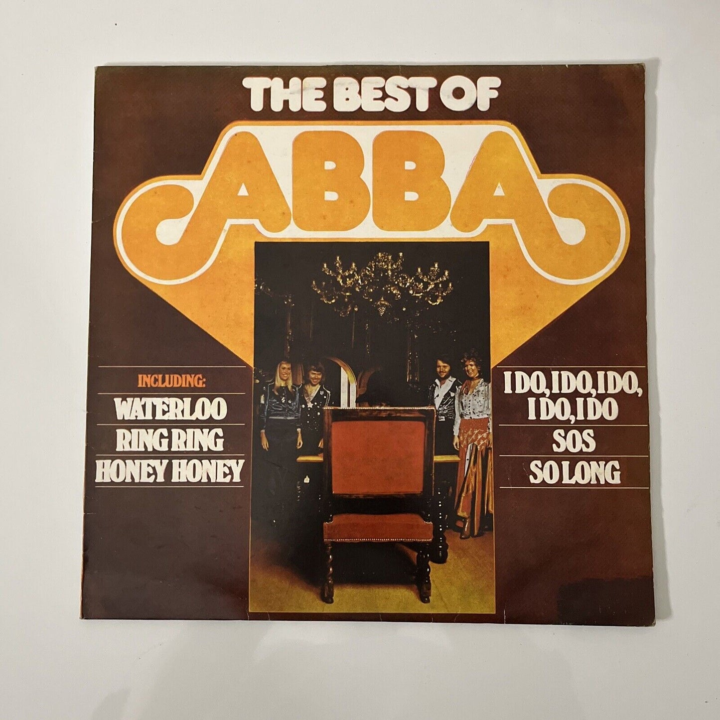 ABBA - The Best of ABBA 1975 Vinyl Record LP