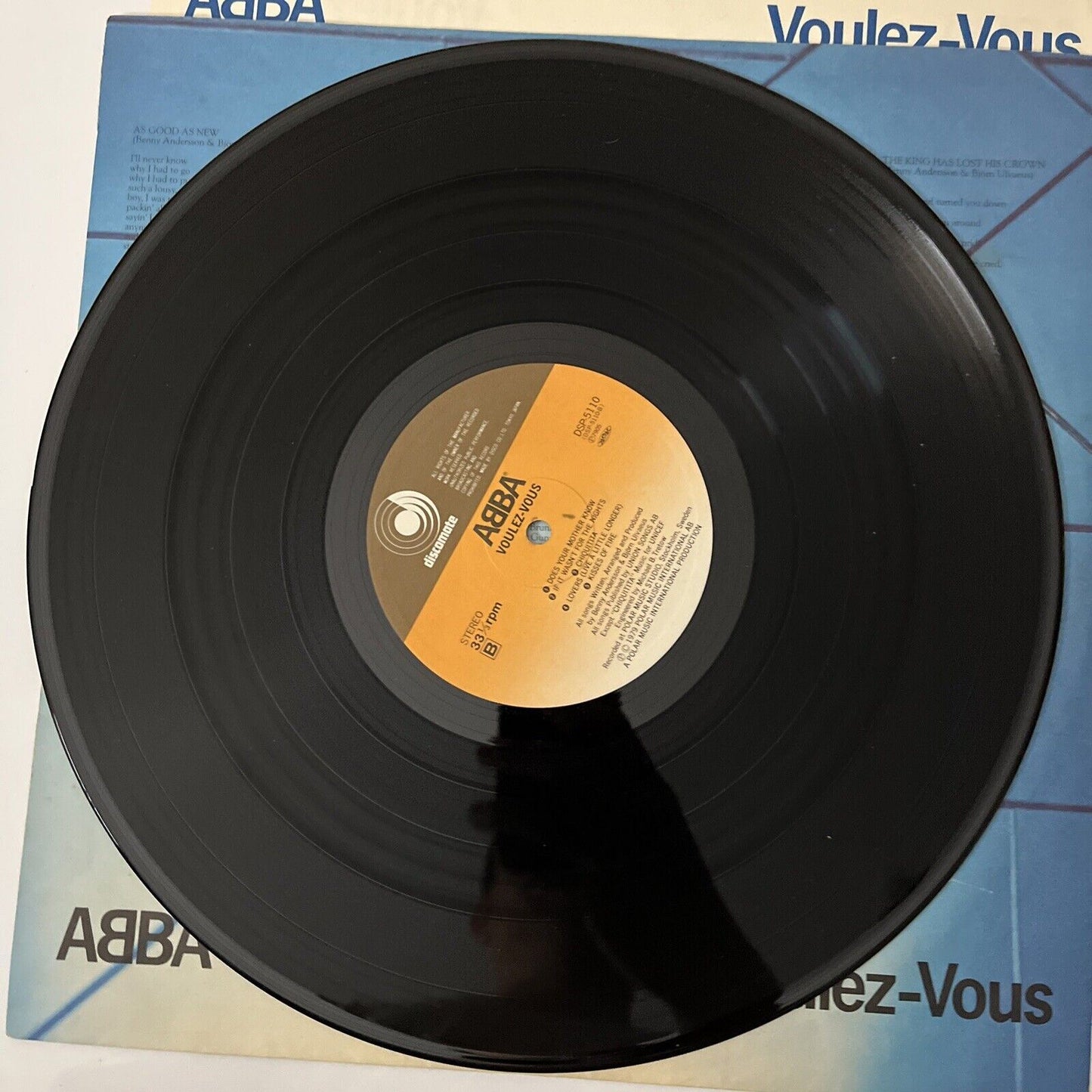 ABBA - Voulez-Vous 1979 Vinyl Record LP