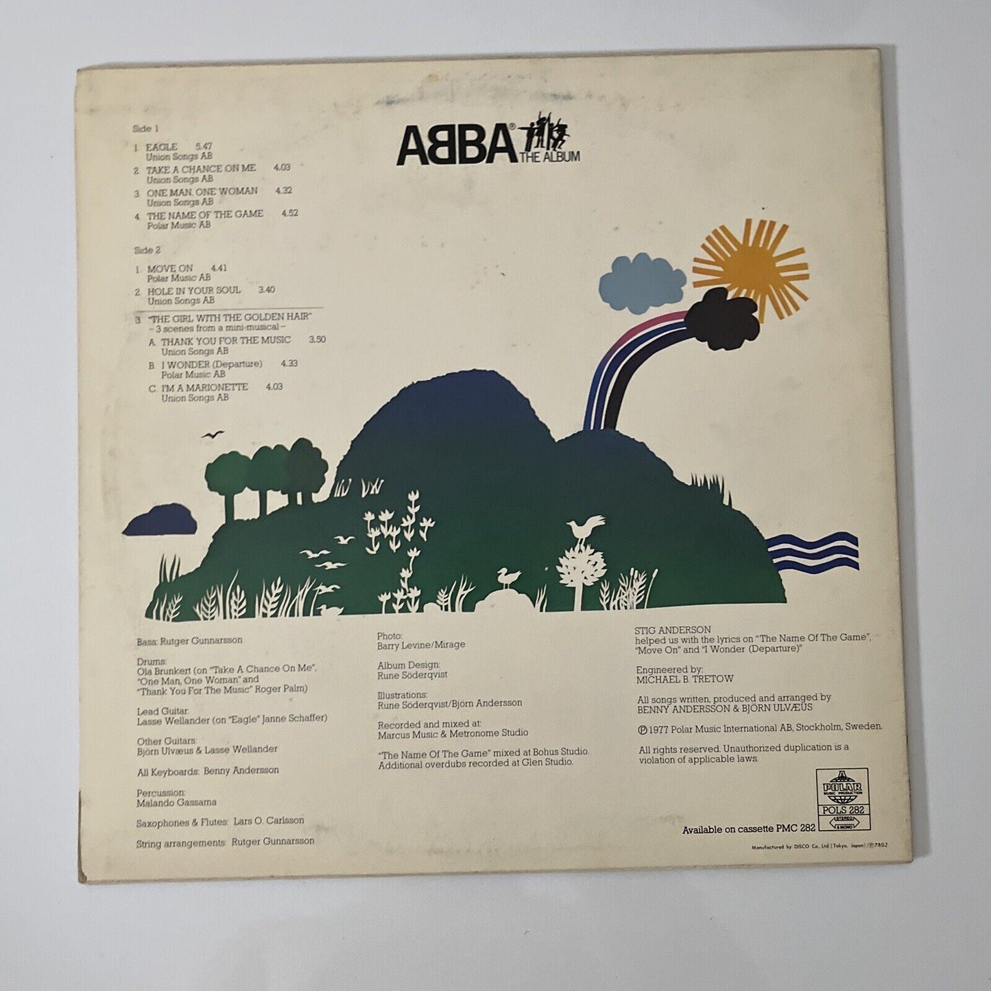 ABBA - The Album 1977 Vinyl Record LP