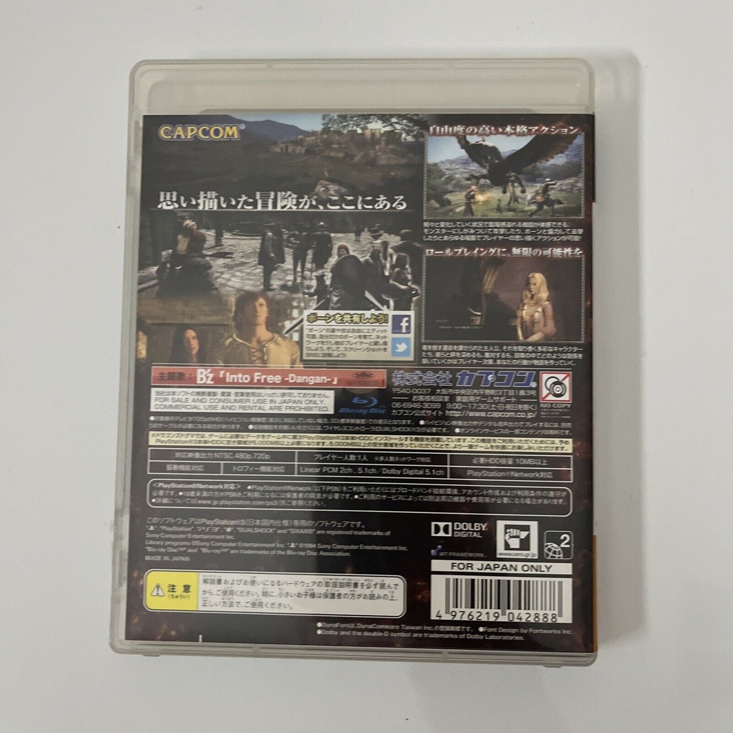 Dragon's Dogma - Sony PlayStation 3 PS3 JAPAN Game Complete