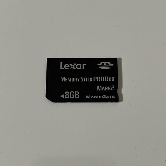 Lexar 8GB  Memory Stick Pro Duo for Sony PSP Memory Card Camera Memory