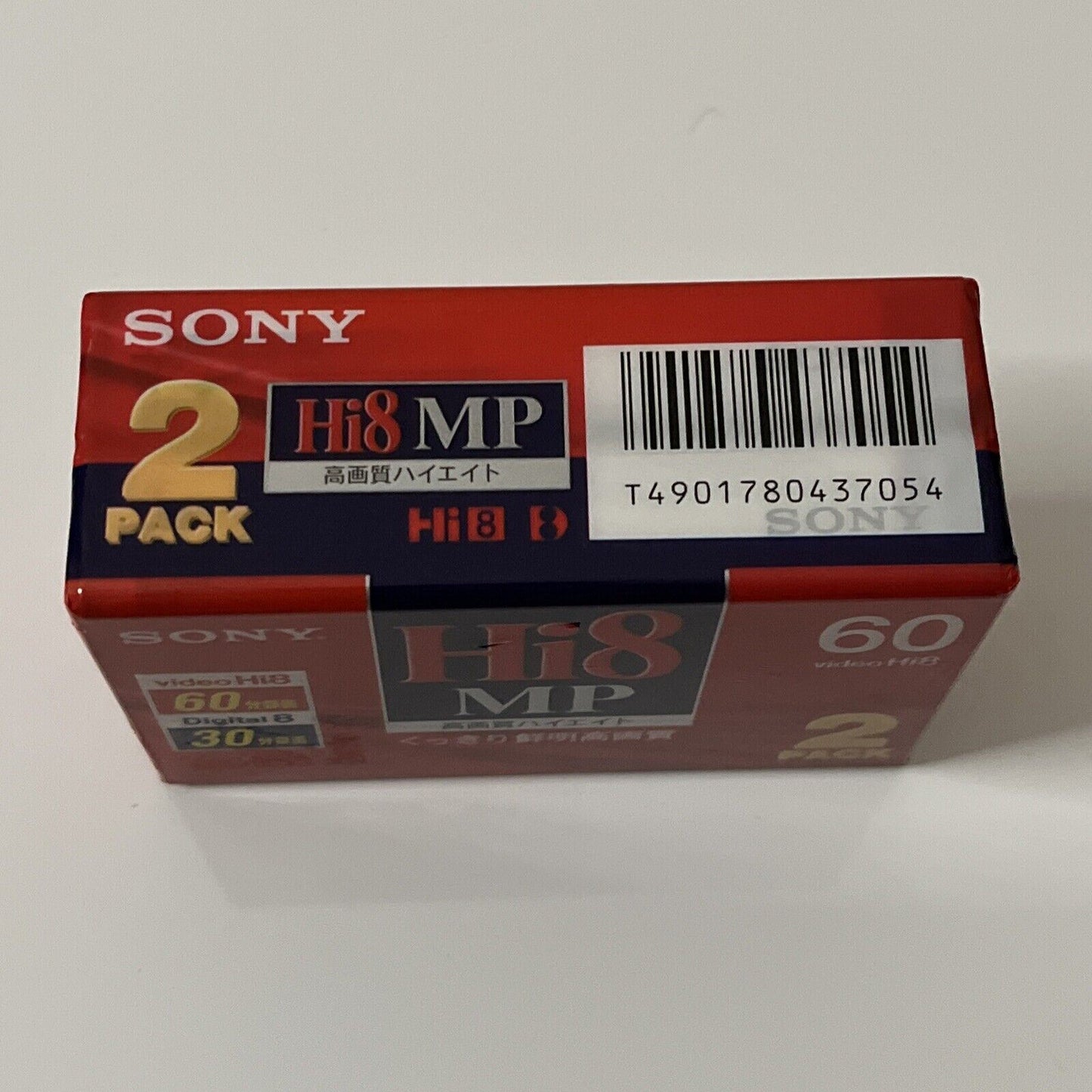 *New Sealed* Sony Hi8 MP 8mm 60 Min Video Hi8 2 Pack