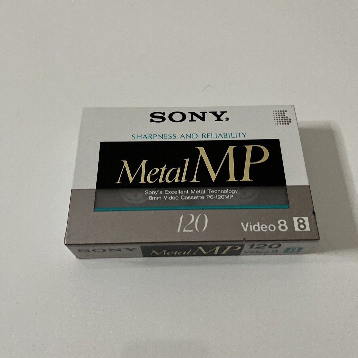 *New Sealed* Sony Video 8 Video Cassette Metal MP 120 Minute 8mm Cassette