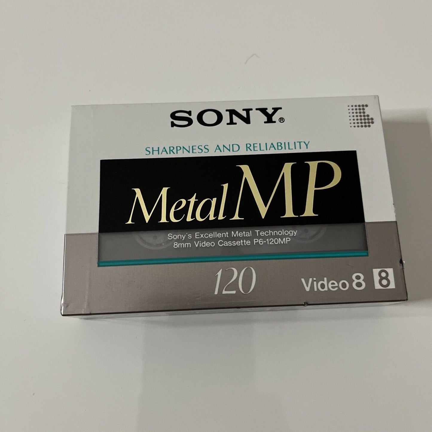 *New Sealed* Sony Video 8 Video Cassette Metal MP 120 Minute 8mm Cassette