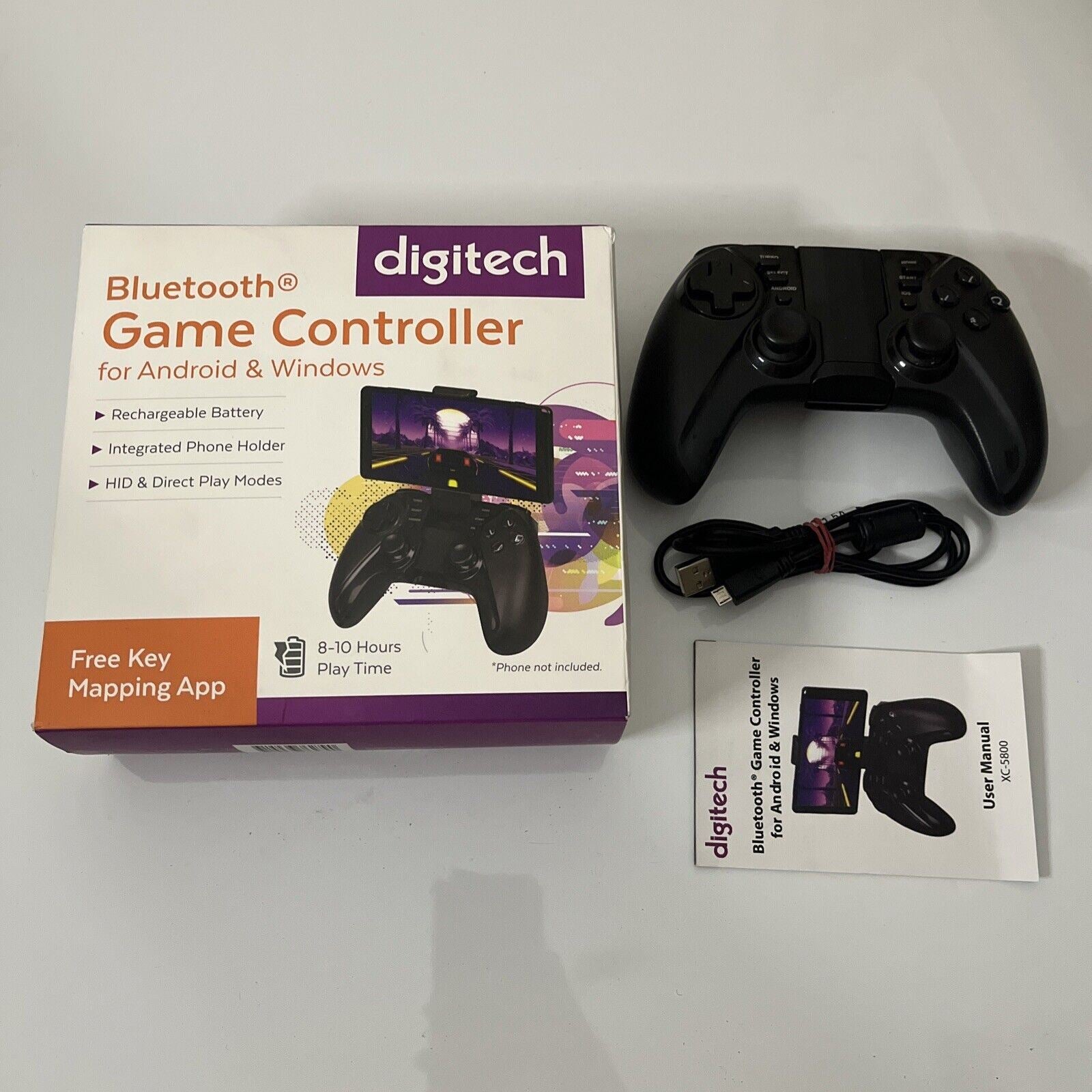 Digitech Bluetooth Game Controller for Android & Windows – Retro Unit