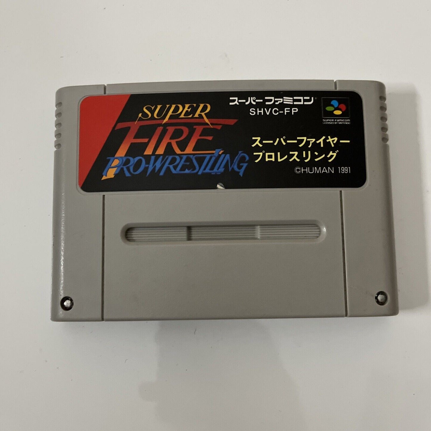 Super Fire Pro Wrestling 1 & 2 - Nintendo Super Famicom SNES NTSC-J JAPAN Game