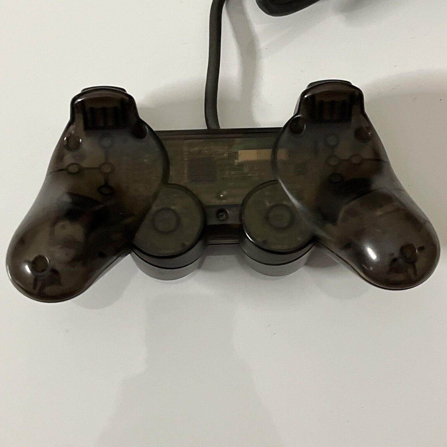 Official Sony Playstation PS2 Dualshock Analog Controller Charcoal Transparent