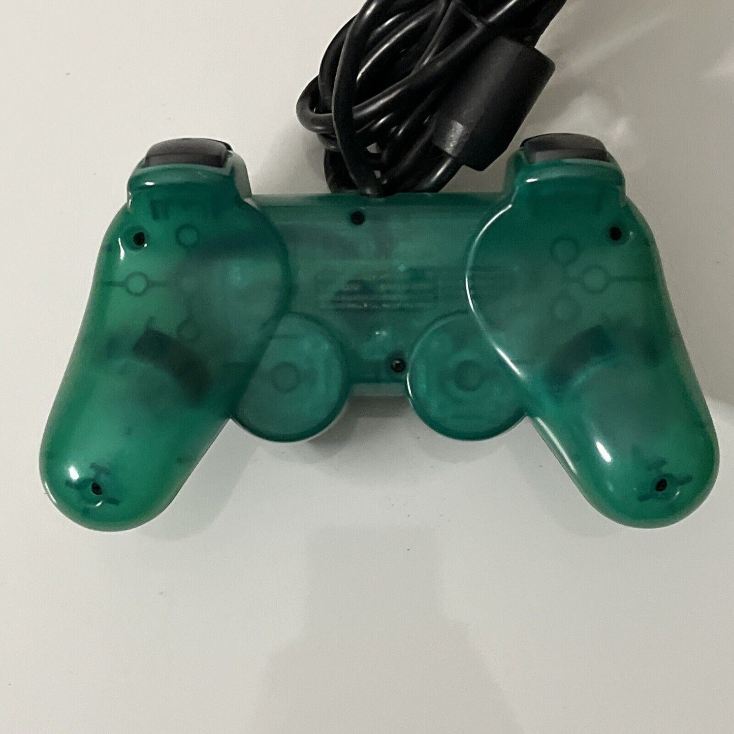 Genuine Official Sony Dualshock 2 PS2 Controller Transparent Green