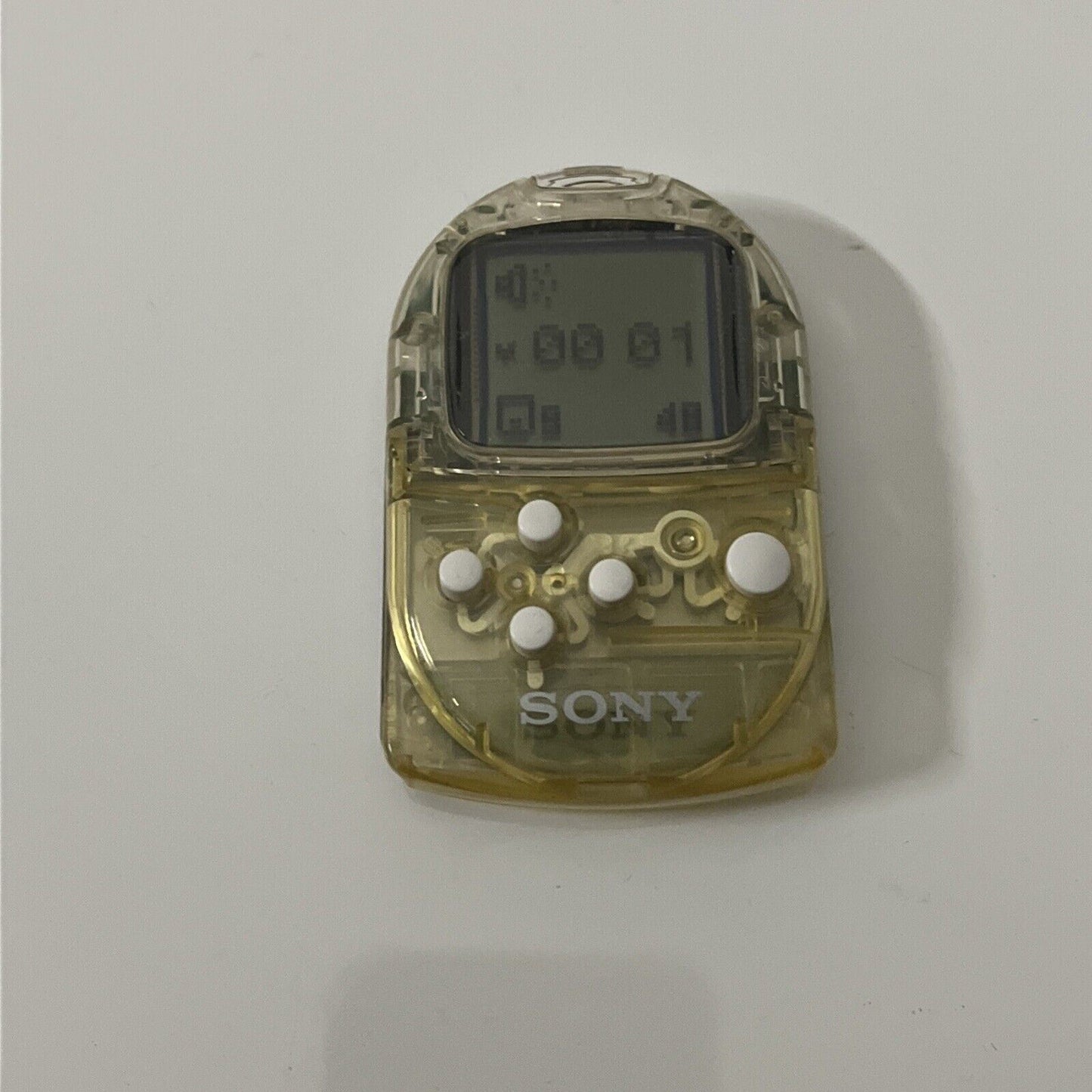 Sony PocketStation Clear Transparent + Doko Demo Issho NTSC-J PS1 JAPAN Game