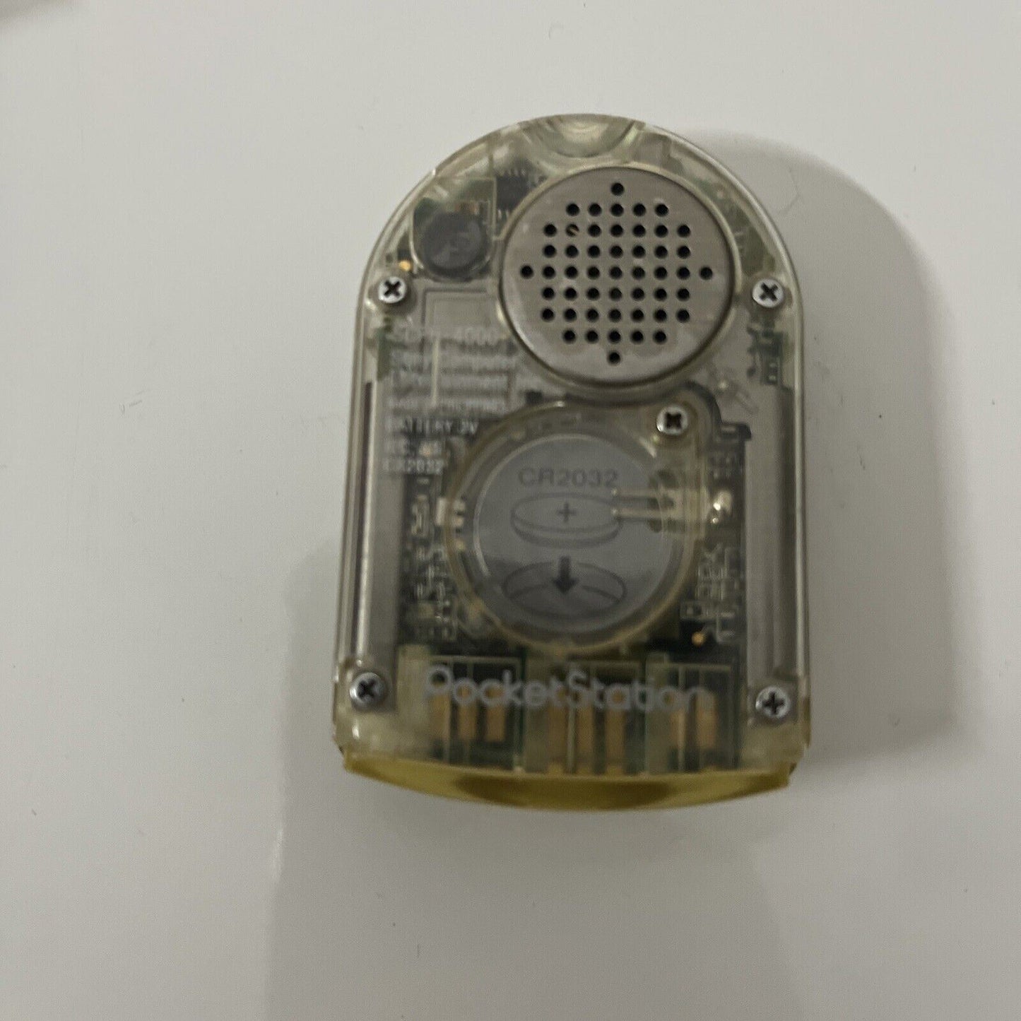 Sony PocketStation Clear Transparent + Doko Demo Issho NTSC-J PS1 JAPAN Game