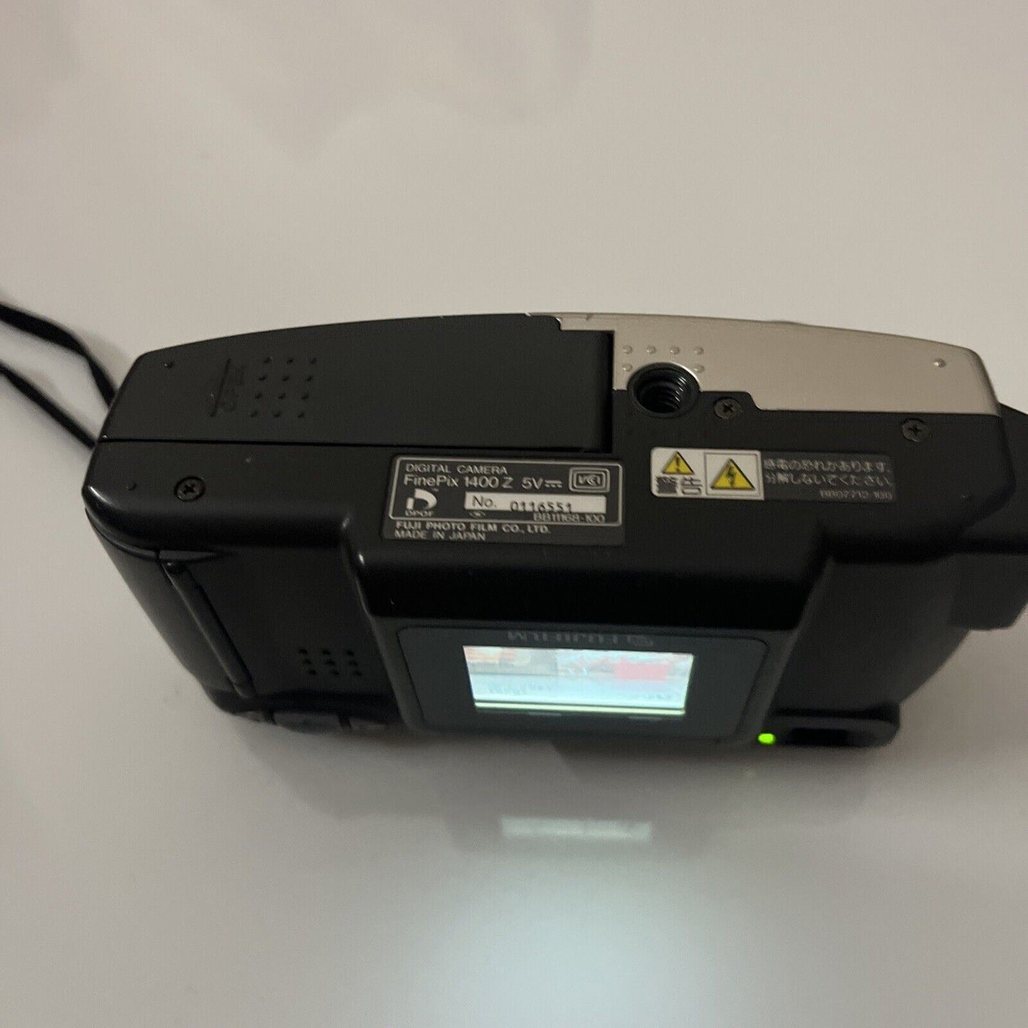 Vintage Fujifilm Finepix 1400 Z Zoom Digital Film Camera 1.3 MP 3x Zoom
