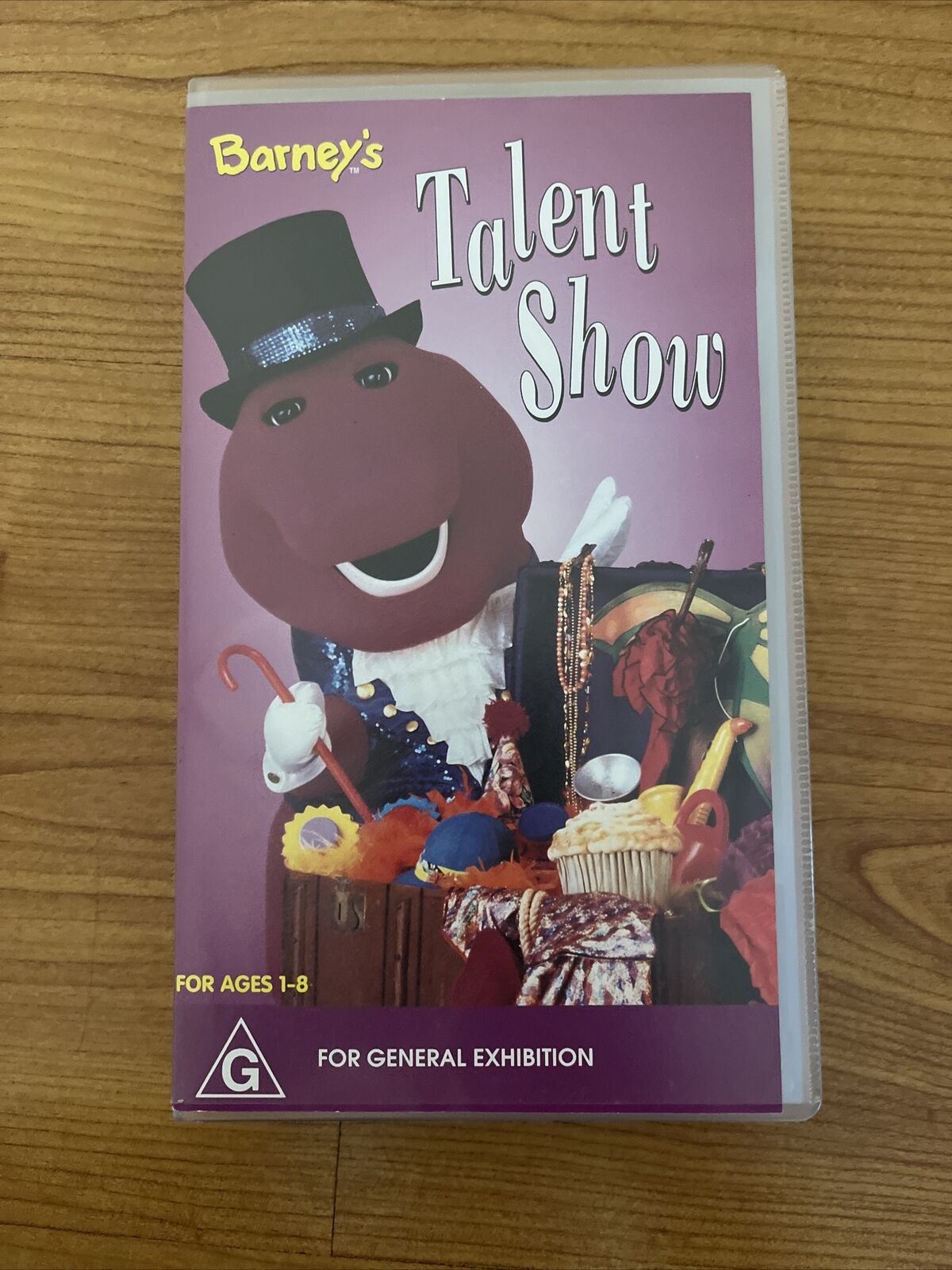 Barney the Dinosaur - Barney's Talent Show & 1 2 3 3 Seasons VHS PAL