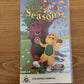 Barney the Dinosaur - Barney's Talent Show & 1 2 3 3 Seasons VHS PAL