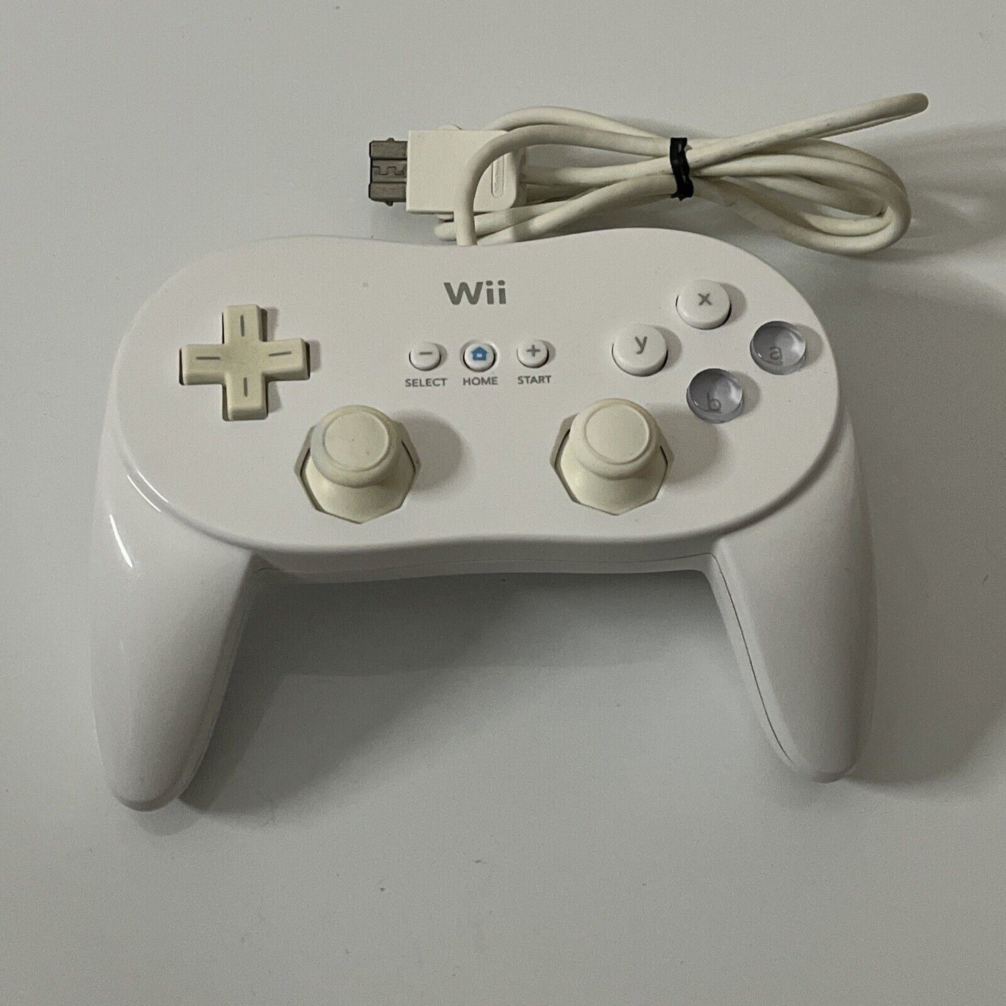 Genuine Nintendo Wii Classic Pro Controller Official White