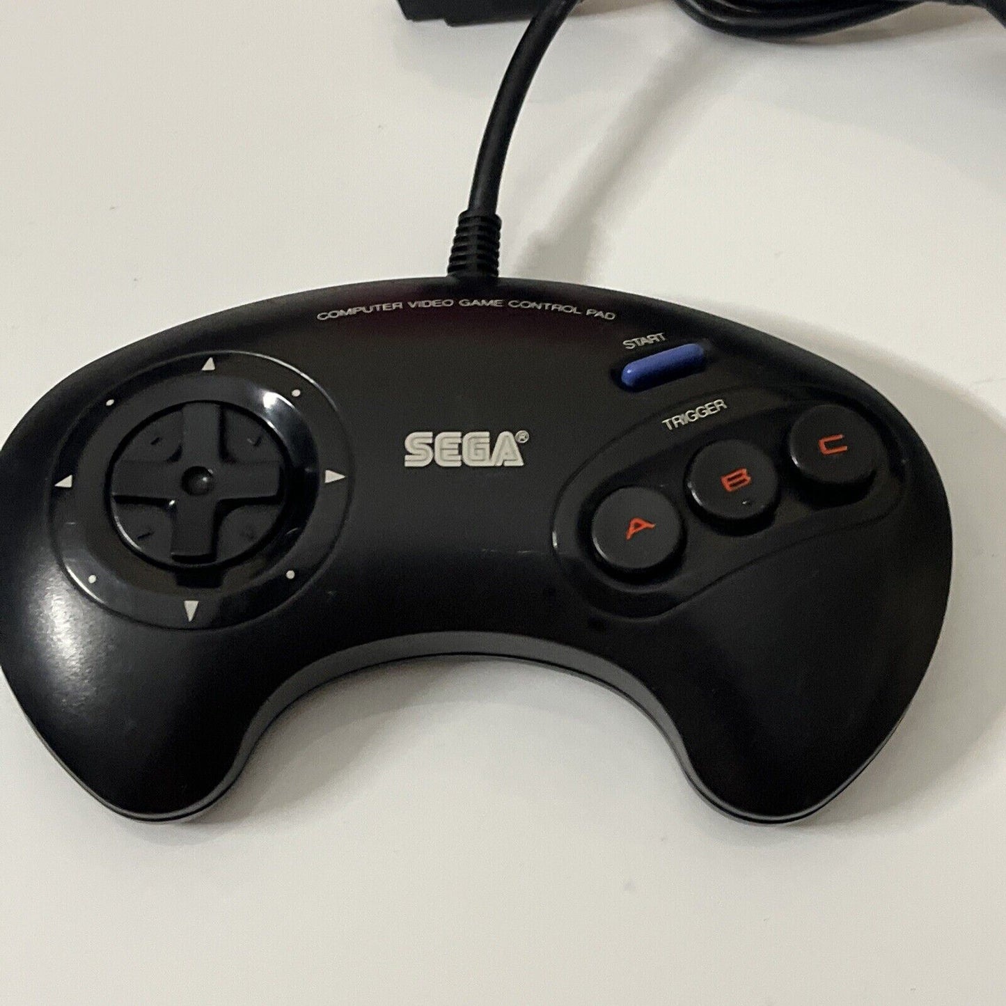 Genuine Official Sega Mega Drive Genesis Gamepad Controller Original 3 Button